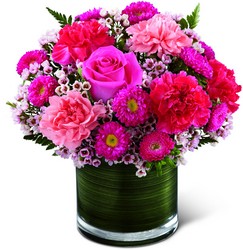 Pink Pursuits Bouquet  from Clermont Florist & Wine Shop, flower shop in Clermont